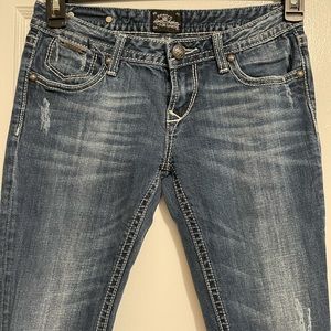Skinny EXPRESS RE ROCK Low Rise Jeans 4R